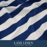 LANE LINEN 100% Cotton Beach Towel - 2 Pack Beach Towels Oversized, Cabana Stripe Large Beach Towel, Soft & Quick Dry Pool Towels, Beach Essentials for Women (30" x 60”) Absorbent Bath Towels - Blue - Image 5