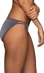 Vanity Fair Women's Illumination String Bikini Panties, Silky Stretch & Satin Trim - Image 3