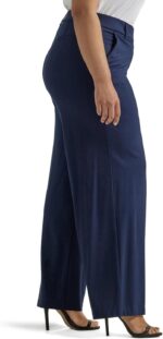 Lee Women's Plus Size Ultra Lux Comfort Any Wear Wide Leg Pant - Image 3