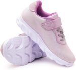 Toandon Toddler Kids Sparkle Breathable Lightweight Sneakers Light Up by Step - Image 3