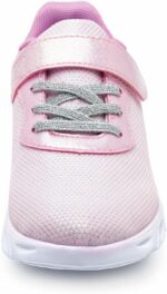 Toandon Toddler Kids Sparkle Breathable Lightweight Sneakers Light Up by Step - Image 4