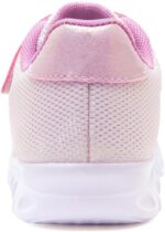 Toandon Toddler Kids Sparkle Breathable Lightweight Sneakers Light Up by Step - Image 5