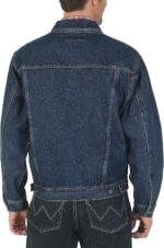 Wrangler Men's Big and Tall Unlined Denim Jacket - Image 3