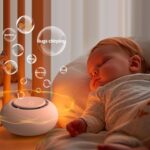 Portable Baby Sound Machine [White Noise for Babies Kids Adults][Sleep Soother][12 Soothing Sounds] 15 Hours Battery Life, Registry Gift,Shower,Clips on Baby Stroller.Peach - Image 5
