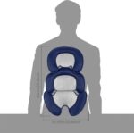 Newborn Baby Support Cushion Infant Insert 3D Mesh Breathable Liner Compatible with Stroller, Car seat, High Chair Etc (Blue) - Image 3