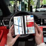 TOURSUIT Car Registration and Insurance Card Holder, Vehicle License Document Glove Box Compartment Organizer, Interior Car Accessories for Women Men Teens (Carbon Fiber Black) - Image 5