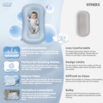 Baby Lounger - Baby Lounger for Newborn, 0-24 Months, Infant Lounger for Home and Travel, Soft Cotton, Baby Nest Lounger, Newborn Babies Essentials Gifts, ZumaBlue (Lounger Cover Included) - Image 3