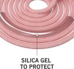 FITMYFAVO Jump Rope Cotton Adjustable Skipping Weighted jumprope for Women，Adult and Children Athletic Fitness Exercise Jumping Rope (Pink) - Image 4