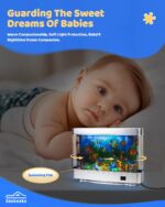 Fake Fish Tank Baby Aquarium - Artificial Fish Lamp with Moving Tropical Fish - LED Sensory Aquarium Light for Bedroom, Office, Kids, and Cat Lovers - Relaxing Night Light & Stress Reliever - Image 6