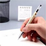 BEMLP Gel Ink Pen Extra Fine Point Pens Ballpoint Pen 0.35mm Black for Japanese Office School Stationery Supply 12 Pieces - Image 3