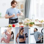 NEENCA Lower Back Brace for Lower Back Pain Relief, Medical Grade Lumbar Support Belt for Women Men, Herniated Disc,Lumbar Strain,Sciatica, Scoliosis (Black, XX-Large) - Image 8