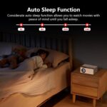 【Netflix-Officially-Licensed】TMY Mini Projector with WiFi and bluetooth, 1080P Full HD Portable Projector, Movie Projector Compatible with TV Stick Smartphone/HDMI/USB, indoor & outdoor use - Image 10