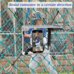 Cell Phone Fence Mount with Shade, BUMOVE Fence Phone Holder for iPhone, GoPro, Mevo Start and Other Action Cameras, for Recording Baseball, Football, Rugby, Softball, Hockey and Tennis Games (Silver) - Image 3