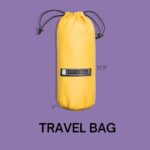 BAY LAUREL Turkish Beach Towel with Travel Bag 39 x 71 Quick Dry Sand Free Lightweight Large Oversized Towels Light - Image 3