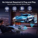 Wireless HDMI Transmitter and Receiver 4K Decode 1080P Output, HDMI Wireless Extender, Plug & Play, Support 2.4/5GHz for Streaming Video and Audio to Monitor from Laptop/Pc/Tv Box (Black) - Image 9