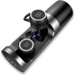 Monster Clarity 101 AirLinks Wireless Earbuds, Bluetooth 5.0 in-Ear Headphones with Charging Case, Stereo Earphones Deep Bass Sound, IPX5 Waterproof, Built-in Mic, Clear Call, Secure Fit for Sports - Image 5