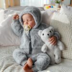 BABESIDE Lifelike Reborn Baby Dolls Silicone Full Body Boys - 17-Inch Real Baby Feeling Realistic-Newborn Baby Doll Full Body Vinyl Real Life Baby Dolls with Toy & Gift Box for Kids - Image 10