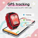 wonlex Kids Smart Watches 1.78" AMOLED Screen Smartwatches Boys Girls 6-12 Year GPS Location Video Calls SOS Camera Message Pedometer - Image 4