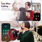 wonlex Kids Smart Watches 1.78" AMOLED Screen Smartwatches Boys Girls 6-12 Year GPS Location Video Calls SOS Camera Message Pedometer - Image 6