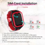 wonlex Kids Smart Watches 1.78" AMOLED Screen Smartwatches Boys Girls 6-12 Year GPS Location Video Calls SOS Camera Message Pedometer - Image 8