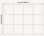 Large Cork Board Alternative - 12-Pack Felt Wall Tiles with Safe Removable Adhesive Tabs, Cork Wall Tiles Bulletin Board Home Office Essentials - Terracotta - Image 3
