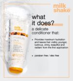 milk_shake moisture & more conditioner creamy formula to hydrate and soften dry hair for smoother, shinier, easy-to-manage hair - Image 3