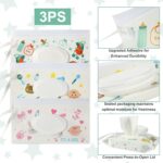 3 Pack Baby Wipes Dispenser, Refillable Wipe Container, Portable Travel Baby Wipe Holder, Reusable Baby Wipes Container, Wet Wipe Pouch, Waterproof and Dustproof (Solid Color) - Image 8