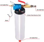 DEDC Universal Auto Brake Fluid Extractor, Power Steering Oil Change Replacement Tool, Brake and Clutch Fluid Drained Bleeder Tool Equipment Kit for Car Motorcycle - Image 3
