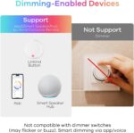 Linkind Matter Smart Light Bulb, WiFi Smart Bulbs, Work with Apple Home, Siri, Alexa, Google, SmartThings, RGTBW Color Changing Bulbs Mood Lighting, Music Sync, A19 E26 60W, 2.4Ghz WiFi 6 Pack - Image 9