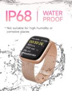 Smart Watch for Women, No Phone No APP Needed,1.83" Fitness Tracker Watch with Heart Rate/Step Tracker/Pedometer/Sleep, IP68 Waterproof Metal Smartwatch Calls Compatible iOS Android - Image 8