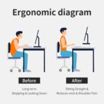 Premium Acrylic Monitor Stand | Clear Laptop Riser for Desk, Office and Home | Computer Stand for TV, Printer, and More | 16" L x 8" W x 4" H with Bonus Phone Stand - Image 7