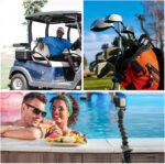 Jaws Flex Clamp Gooseneck Mount for GoPro Golf Record Magnetic Quick Release Flexible Clamp Mount Compatible with GoPro DJI Action Cameras - Image 4