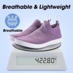 ZYEN Wide Toe Box Shoes Women Wide Width Sneakers Zero Drop Minimalist Barefoot Shoes Comfort Non-Slip Wide Running Walking Shoes - Image 7