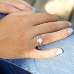 18K Gold Plated Sterling Silver Full Eternity Band | Cubic Zirconia Paved Wedding Band | Thin CZ Stacking Ring - Image 6