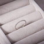 18K Gold Plated Sterling Silver Full Eternity Band | Cubic Zirconia Paved Wedding Band | Thin CZ Stacking Ring - Image 7
