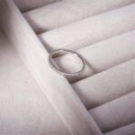 18K Gold Plated Sterling Silver Full Eternity Band | Cubic Zirconia Paved Wedding Band | Thin CZ Stacking Ring - Image 8