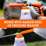 Armor All 2-in-1 Foam Cannon Kit, Car Cleaning Kit Connects to Power Washers and Garden Hoses for Vehicle Cleaning, Includes Foam Cannon, Foam Applicator and Ergonomic Adaptor, 1 count - Image 7