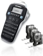 DYMO LabelManager 160 Portable Label Maker Bundle, Easy-to-Use, One-Touch Smart Keys, QWERTY Keyboard, Large Display, For Home & Office Organization, Includes 3 D1 label cassettes - Image 3