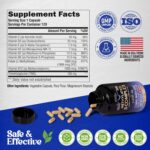Vitamin B Complex Methylated - B-Complex with Methylfolate & B12 - Bioavailable for Men & Women - 9-in-1 Methylated Multivitamin - Energy, Brain & Mood - Vegan - Made in USA - 120 Capsules, One/Day - Image 9