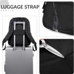 abshoo 32L Big Student Laptop Backpack For College Men Women Middle High School Teen Bookbag Travel Backpack Daypack (Black) - Image 5