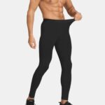 HYCOPROT Men's Compression Pants, Athletic Leggings Baselayer Bottoms Workout Tights for Basketball Running Yoga Gym - Image 3