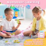 Toddler Toys Talking Flash Cards for 1 2 3 4 5 6 Year Old Boys and Girls, Autism Sensory Toys for Autistic Children, Learning Educational Montessori Speech Therapy 248 Sight Words Kids Gifts - Image 5
