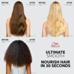 Wella Professionals ULTIMATE SMOOTH Conditioner | Treatment for Dry, Frizzy Hair | Nourishes, Smooths & Adds a Silky Shine | With Squalane & Omega 9 | Color Safe - Image 6