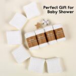 Muslin Burp Cloths for Baby 100% Cotton Burping Cloths for Boys Girls Large 20''X10'' Extra Soft and Absorbent 12 Pack - White - Image 8