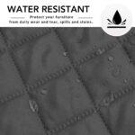 Easy-Going Sectional Couch Covers for Dogs L Shape Sofa Cover Reversible Sofa Slipcover Chaise Lounge Cover Furniture Protector Cover for Pets Dog Cat (Large, Dark Gray/Dark Gray) - Image 6