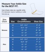 Slim-Fit Ankle Brace for Sprained Ankle, Quick Lace Up Ankle Support for Women Men With 2 Auto-Shaped Pads, Air Fabric Cool Ankle Stabilizer for Injury Recover, Running,Sports, XL(14”-15”) - Image 6