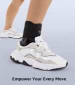 Slim-Fit Ankle Brace for Sprained Ankle, Quick Lace Up Ankle Support for Women Men With 2 Auto-Shaped Pads, Air Fabric Cool Ankle Stabilizer for Injury Recover, Running,Sports, XL(14”-15”) - Image 8