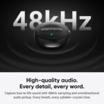 Insta360 Mic Air Transmitter, 7.9g Ultralight, Wireless Microphone, Noise Cancelling, Vlog, Streaming, Compatible X5/X4/Ace Pro 2 - Image 4