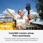 Insta360 Mic Air Transmitter, 7.9g Ultralight, Wireless Microphone, Noise Cancelling, Vlog, Streaming, Compatible X5/X4/Ace Pro 2 - Image 7