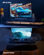 Sound Bar for Smart TV 2.1CH 190W Peak Power Soundbar with Subwoofer Detachable 2-in-1 BT 5.4 Surround Sound System 12L Deep Bass for PC Game with HD-ARC/Opt/USB/AUX Home Theater - Image 4